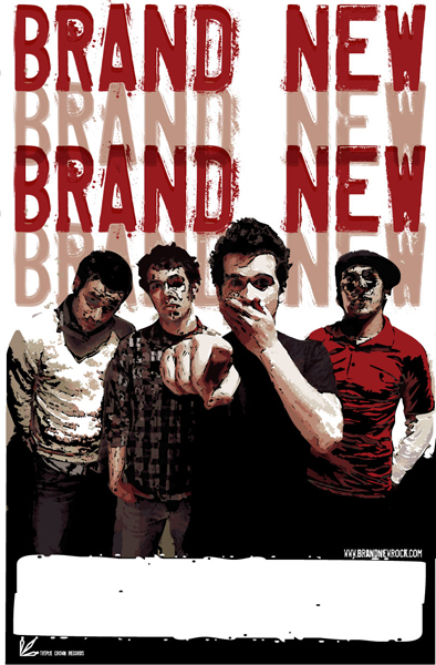 51242 Brand New Tour Poster