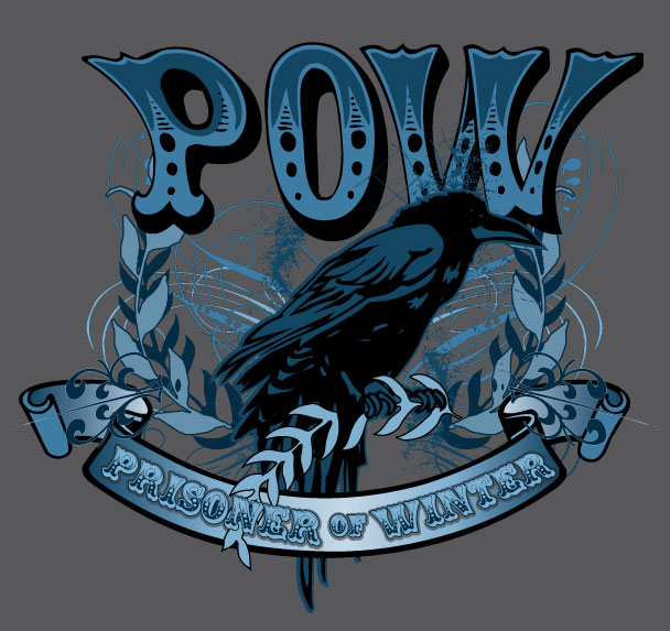 powbirdyblue P.O.W. T shirt