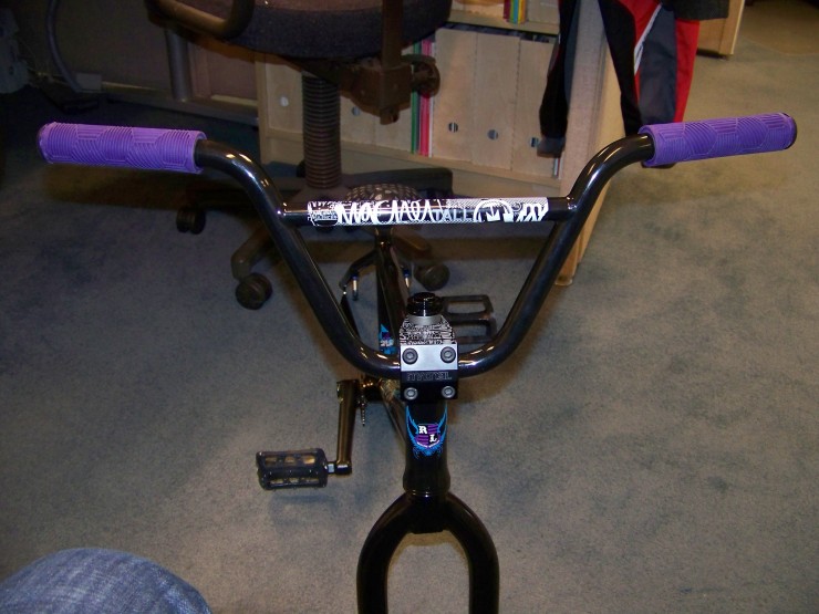 My bike, front